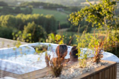 Hot tub, Bulle de Leygonie in Objat