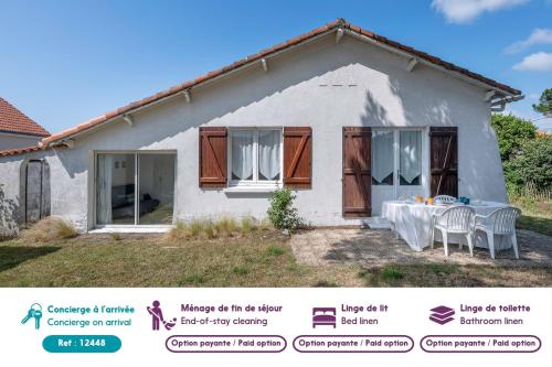 600 m de la plage, maison pour 4 adultes 2 enfants in Saint Michel Chef Chef