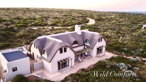 A szálláshely kívülről, Wild Comforts at Springerbaai in Boggomsbaai