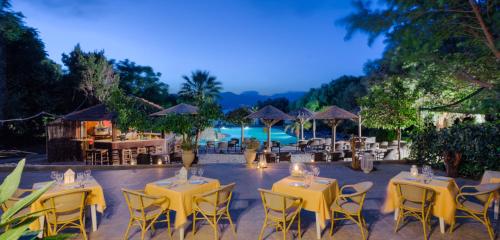 Restorāns, Florida Blue Bay Hotel in Kato Rodini (Akhaia)