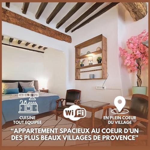 Appartement spacieux en plein cœur du village Gabriel Philis 2 · Cotignac