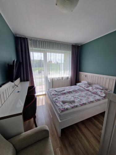 1 double bed