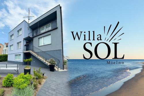 숙소 외관, Willa SOL in 미엘노