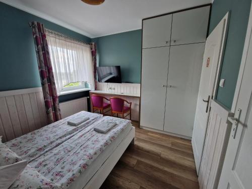 1 double bed
