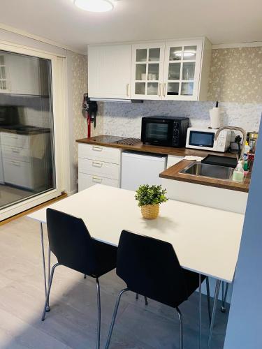 Konyha, Entire apartment with free parking near Stavangeri repülőtér