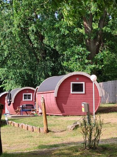 TinyHouse "Comet" am See, an der Mecklenburger Seenplatte in Fürstenberg-Havel, Deutschland