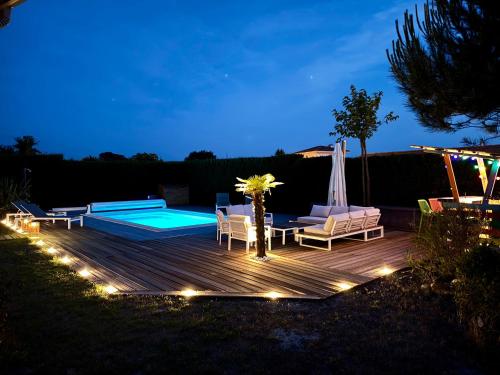 Arès, Villa Mapouchet, piscine, Arès (zdjęcie 7)