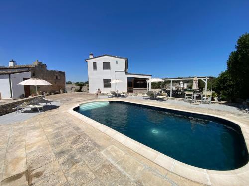 Viesnīcas āriene, Agriturismo Masseria Saittole in Karpidžnano Salentino