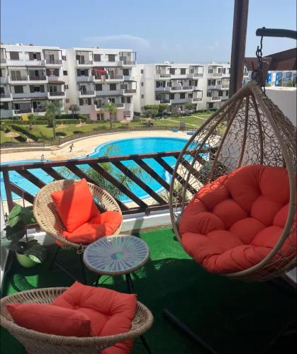 Appart Chic, Vue Piscine Cosy in Cabo Negro