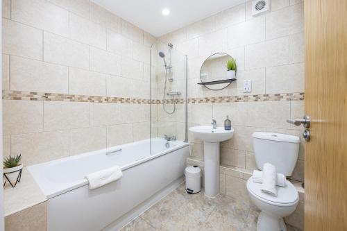 Stylish 2-Bed Apartment in Manchester City Centre, Manchester (zdjęcie 8)
