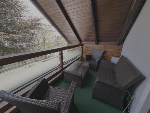 Balkons/terase, Villa Racing - Privatzimmer in Spielberg in Spielberg