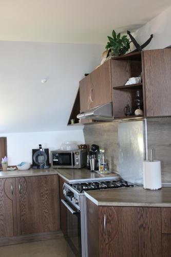 Kitchen, Villa IVIA in Mandra