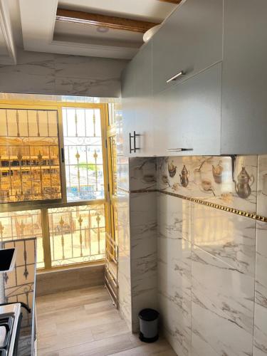 Balkon/terasa, Dar Bahia - appartement économique (Dar Bahia - appartement economique) in Mghogha