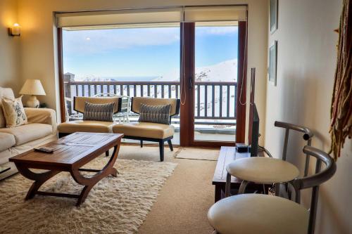 HOM I Valle Nevado de Lujo 4D3B Ski in-out Piscina