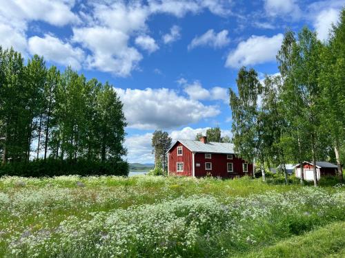 Trevlig villa mellan sjöarna i Vistträsk By. (Trevlig villa mellan sjoarna i Visttrask By.) in Alvsbyn