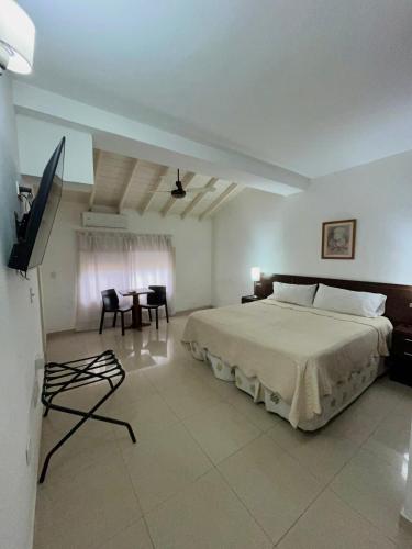 1 double bed
