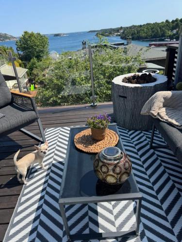 Aid og Svein’ s sentrumsnære panorama hjem in Kristiansand