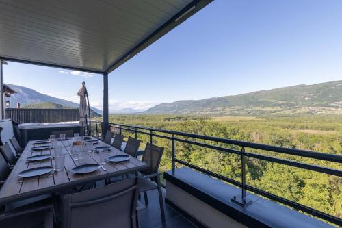 Cabana & Terrasse du Bourget - Jacuzzi in Chanaz