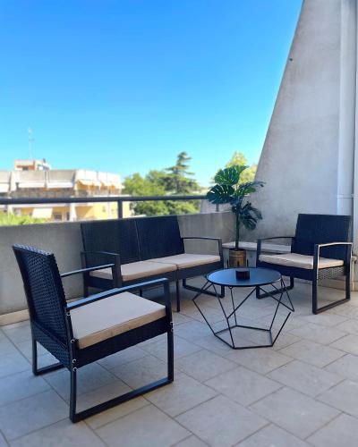 Balcony/terrace, Oasi di Pace in Taranto
