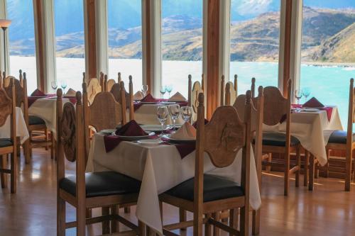 Étterem, Hostería Pehoe (Hosteria Pehoe) in Torres Del Paine