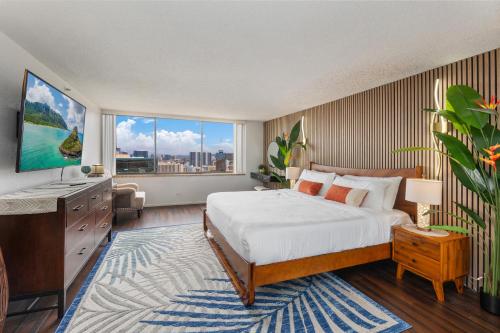 Hawaiian Monarch Penthouse 401 by Hawaii Ocean Club