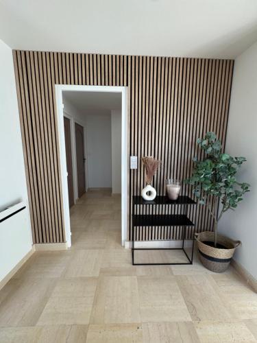 入口, Appartement lumineux avec jardin in 蒙呂松