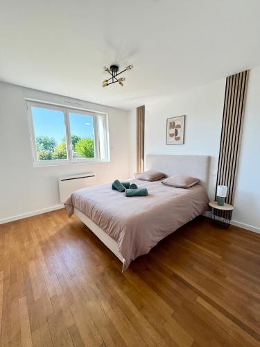 Appartement lumineux avec jardin in 蒙呂松