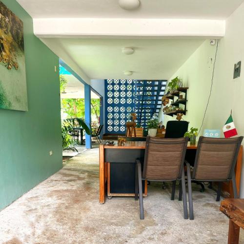 Előcsarnok, Gran Jaguar Hotel in Bacalar