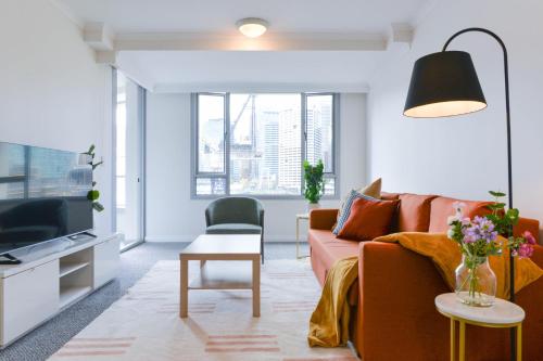 Bright & Comfy 2BR Getaway Darling Harbour View, Sydney (fotografie 2)