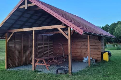 Domek, caravaning nad jeziorem, Giże