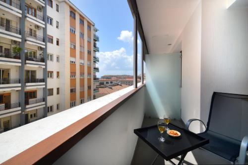 Apartman, junior, balkon