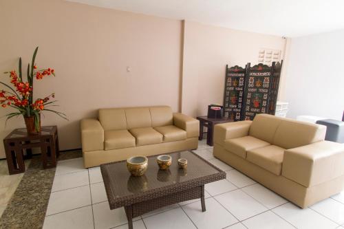 Lounge/area TV in comune, San Phillip Flat Hotel in Fortaleza