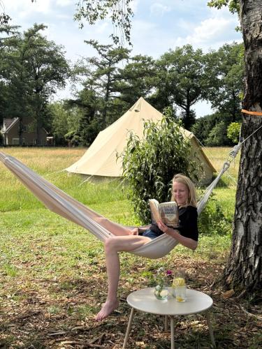 Surrounding environment, Boutique tent bij Laaken op Zand unieke plek in het groen met luxe bed in Warnsveld