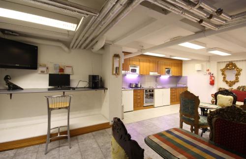 Küche, Mango Hotel in Tampere