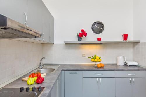 廚房, 魯雅克公寓 (Apartment Lujak) in 克羅策普