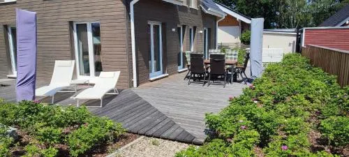 Villa Wildrose mit Sauna und Beachfußballplatz in Rheinsberg, Deutschland