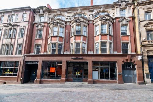 Exterior view, easyHotel Newcastle in Newcastle upon Tyne