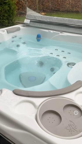 Jacuzzi, Tjebberupgaard B&B in Kirke-Hyllinge