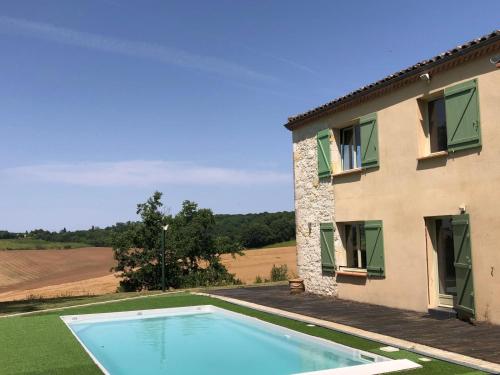 A szálláshely kívülről, Villa Larrouy in Dunes