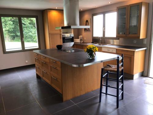 Konyha, Villa Larrouy in Dunes