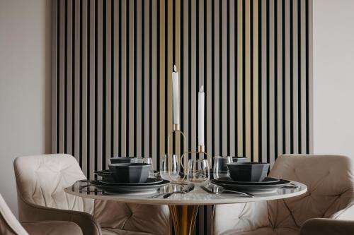 Balcony & Parking, Modern Elegant Apartment! Near Tram, Breslau (Foto 6)
