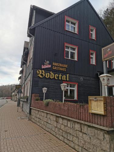 Zum Bodetal in Höhlenort Rübeland, Deutschland