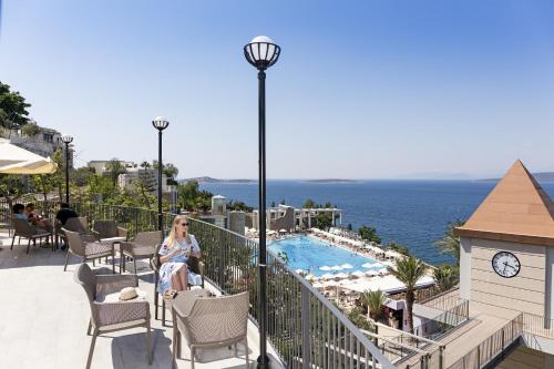 Балкон, DUJA Bodrum - Ultra All Inclusive in Torba