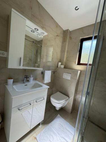 Fürdőszoba, Olive Garden Apartments in Przno