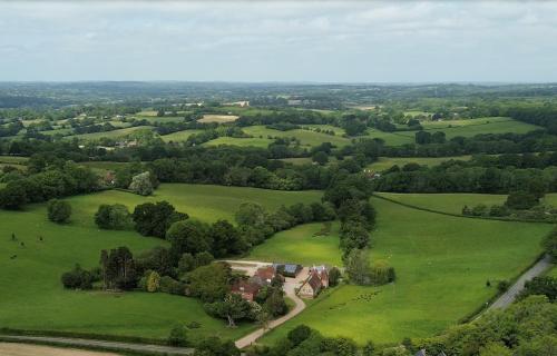 Exterior view, Frame Farm - Sleeps 20 in 1-6 Weaver's Cottages & The Byre barn in Benenden