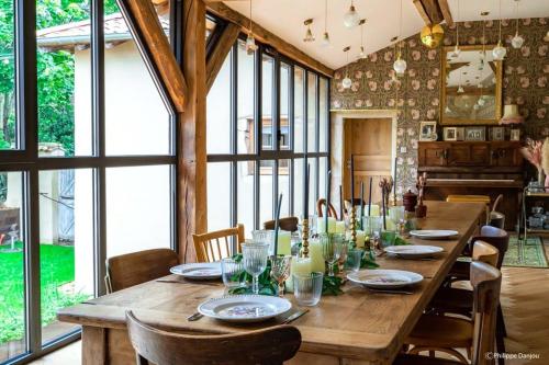 Country Villa With Indoor Pool In Beaujolais gîte à louer Chénas