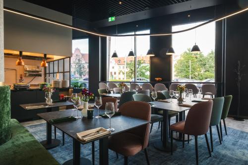 Restaurante, Focus Hotel Premium Wrocław (Focus Hotel Premium Wroclaw) in Breslavia