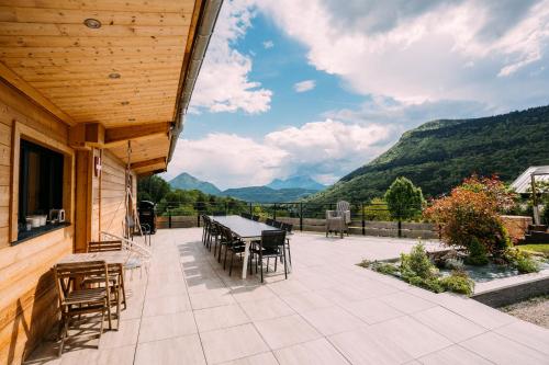 บริการและสิ่งอำนวยความสะดวก, CHALET LA FOUGERE 15 personnes 180m2 bauges Savoie Thoiry in ตัวรี