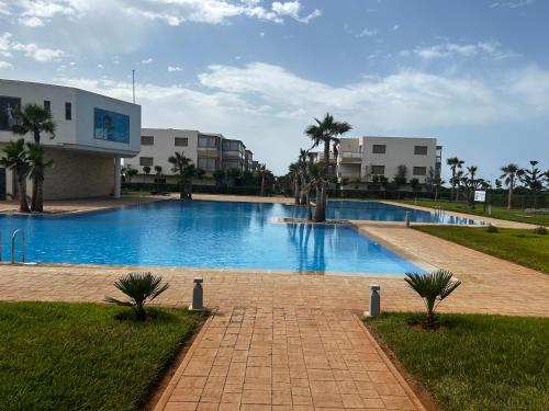 Sidi Rahal Blue Beach in 希迪拉哈尔