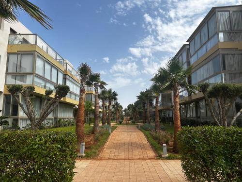 景观, Sidi Rahal Blue Beach in 希迪拉哈尔